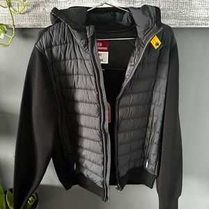 Parajumpers black Illuga hooded jacket